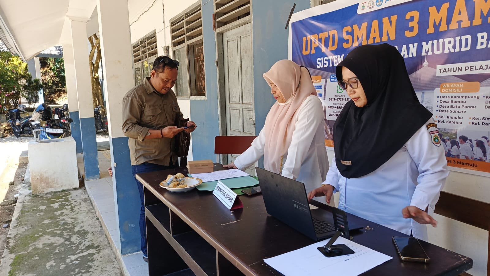 SPMB 2026, Panita Sigap Berikan Pelayanan Terbaik